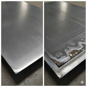 شناسایی عیوب ظاهری ورق سیاه